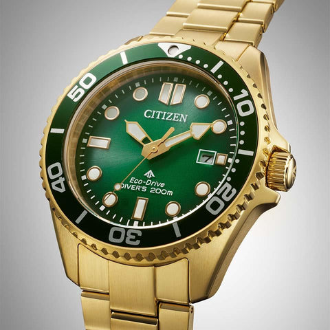 Citizen Men's Watch PROMASTER MARINE Series Eco-Drive Solar Power Diver 200m BN0262-59W