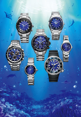 Citizen Men's Watch PROMASTER UNITE with BLUE Eco-Drive MARINE Series BN1025-08L