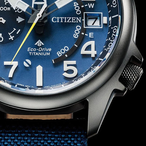 Citizen Men's Watch PROMASTER LAND Series Eco-Drive Altichron BN4065-07L