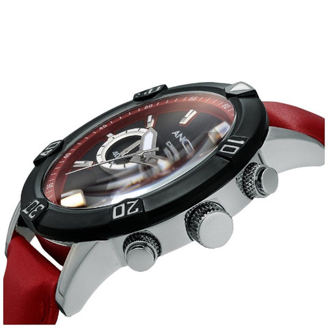 ANGEL CLOVER BR43BBK-RE Watch - Stylish Black-Red Design Water Resistant Elegant Timepiece 1-Year Warranty (Image 2)