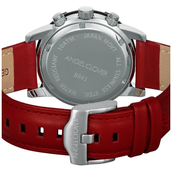 ANGEL CLOVER BR43BBK-RE Watch - Stylish Black-Red Design Water Resistant Elegant Timepiece 1-Year Warranty (Image 3)