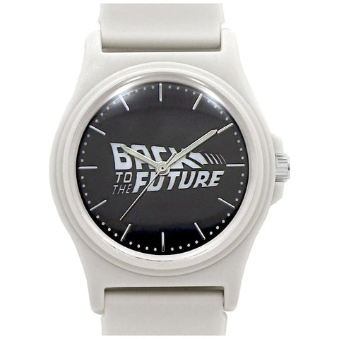 BTF001-2 2 Back to the Future PVC Watch Grey Stylish Design Durable Waterproof Lightweight