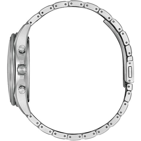 Citizen Men's EXCEED Solar Eco-Drive Radio Controlled Watch with Direct Flight and Moon Phase BY1020-61L