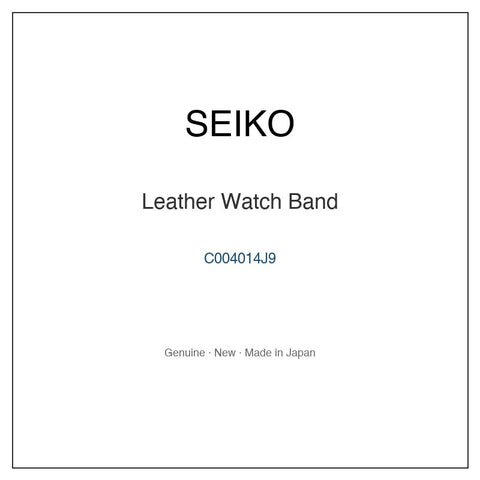 SEIKO C004014J9 Watch Parts