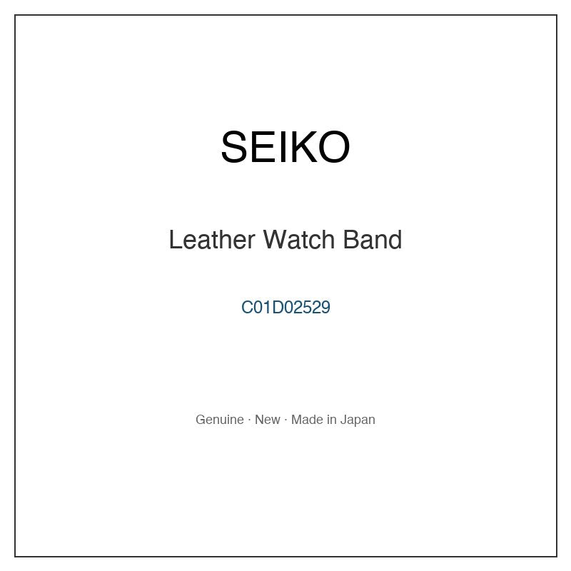 SEIKO C01D02529 Watch Parts