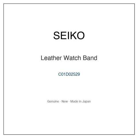 SEIKO C01D02529 Watch Parts