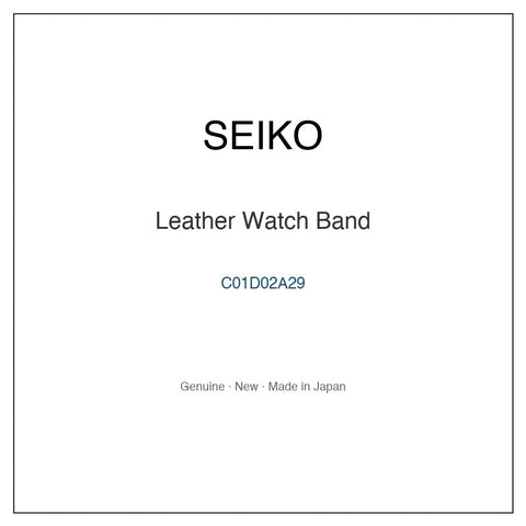 SEIKO C01D02A29 Watch Parts