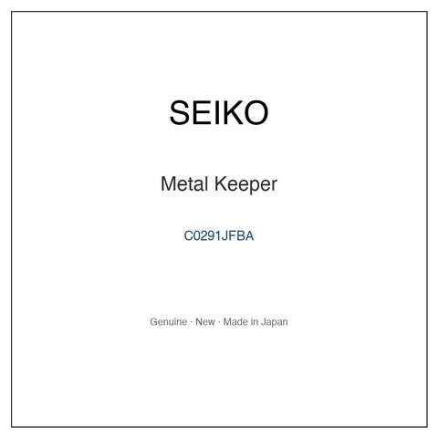 SEIKO C0291JFBA Watch Parts