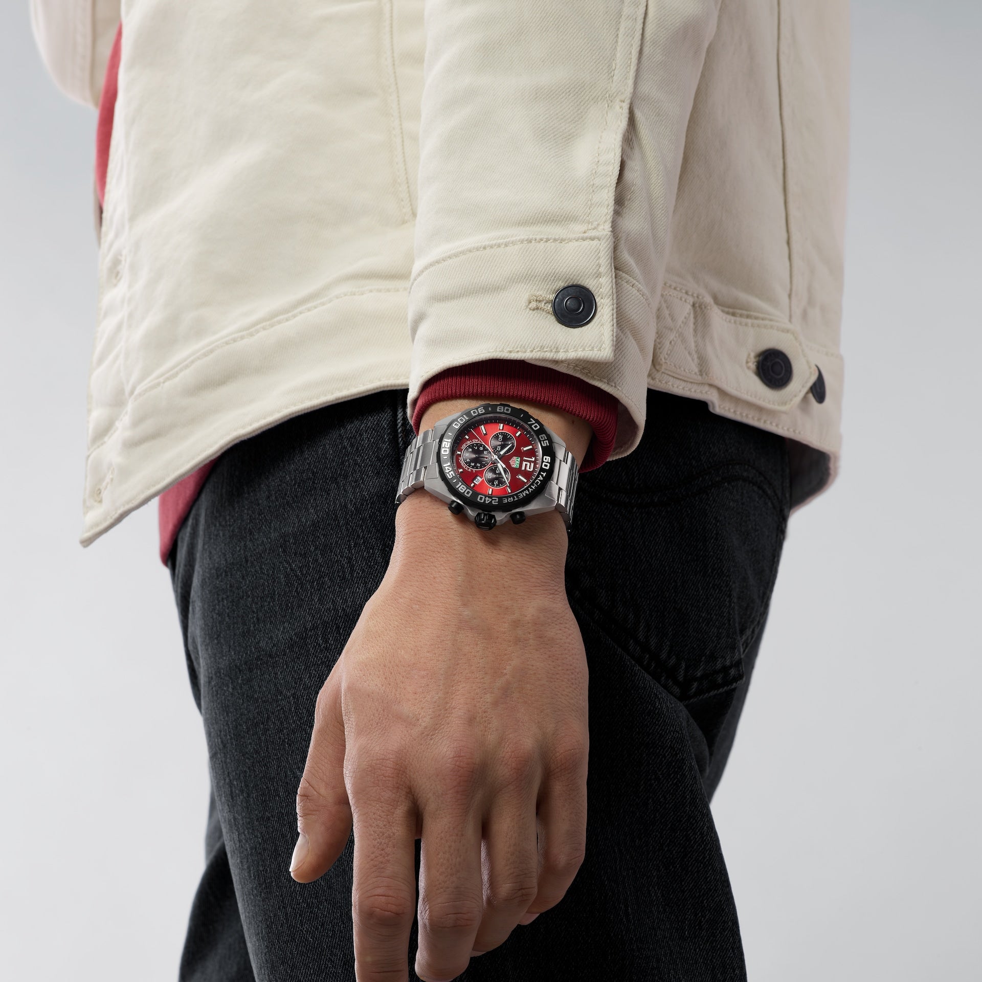 IPPO JAPAN WATCH CAZ101AN.BA0842 Watch - 2 Stylish Chronograph Design Stainless Steel Case Water Resistant Swiss Movement (Im