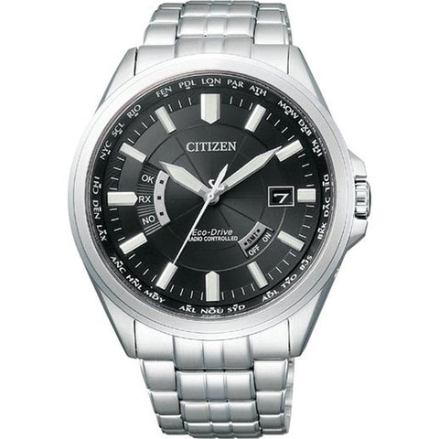CITIZEN CB0011-69E Watch - Men's Watch - Citizen Collection Eco-Drive World Time, Stainless Steel Black (Image 2)