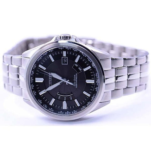 CITIZEN CB0011-69E Watch - Men's Watch - Citizen Collection Eco-Drive World Time, Stainless Steel Black (Image 4)