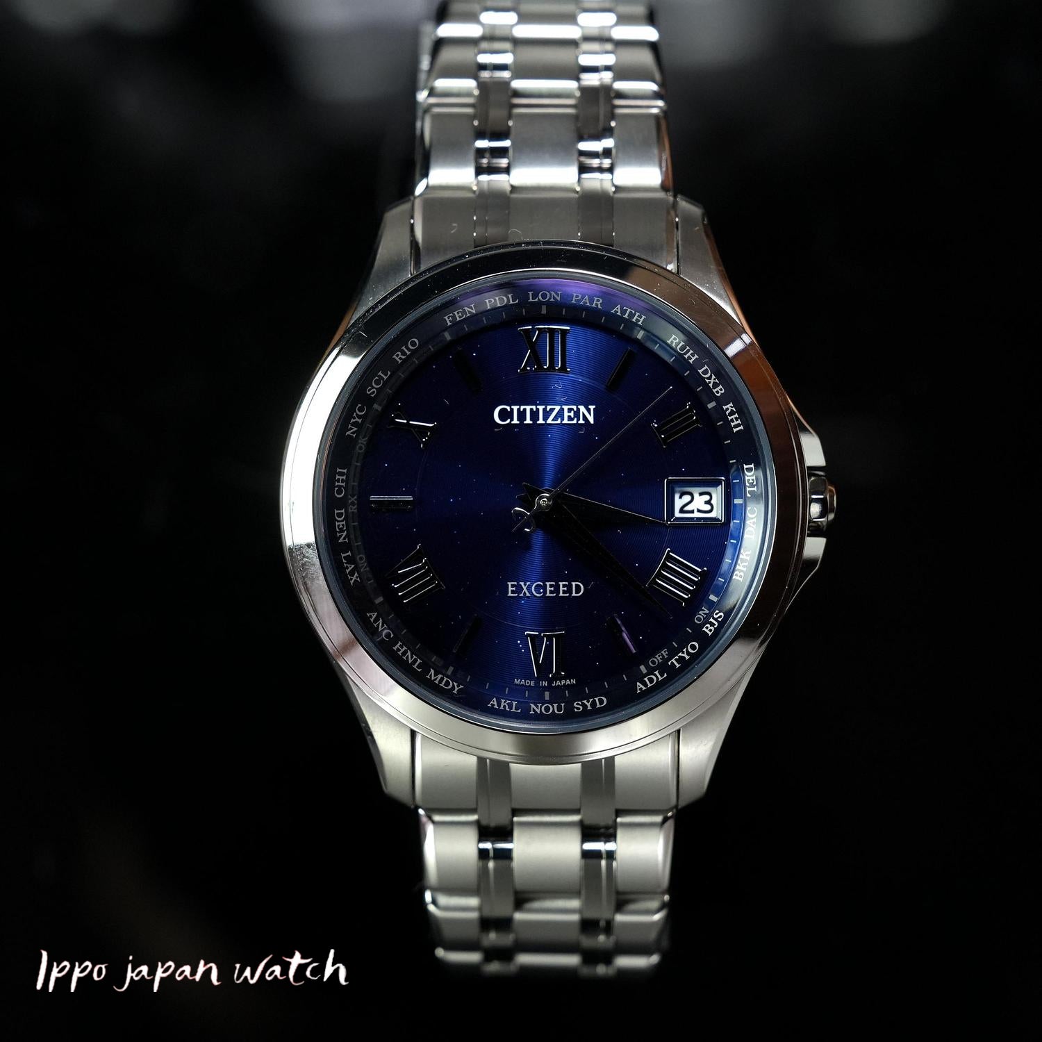 Citizen Men's EXCEED Eco-Drive Radio Controlled Direct Flight Pair