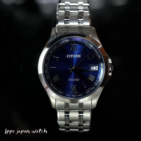 CITIZEN CB1080-52L Watch - Men's EXCEED Eco-Drive Radio Controlled Direct Flight Pair Model Watch