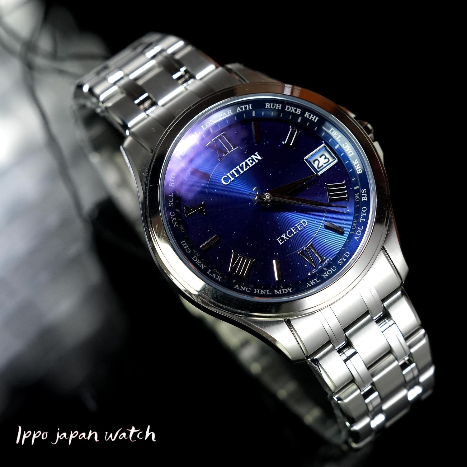 Citizen Men's EXCEED Eco-Drive Radio Controlled Direct Flight Pair