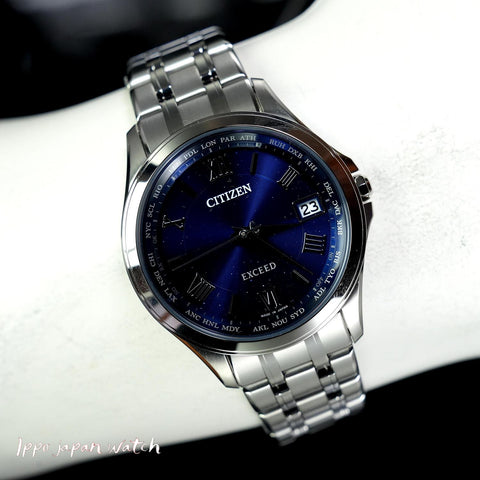 CITIZEN CB1080-52L Watch - Men's EXCEED Eco-Drive Radio Controlled Direct Flight Pair Model Watch (Image 4)