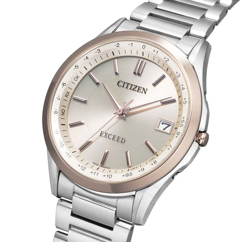 Citizen CB1115-50B Quartz Exceed analog Eco-Drive solar radio Titanium strap watch 2026.3.5 release