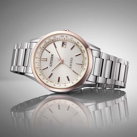 Citizen CB1115-50B Quartz Exceed analog Eco-Drive solar radio Titanium strap watch 2026.3.5 release
