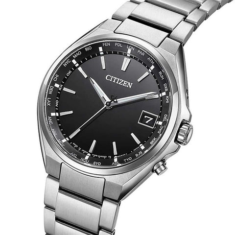 Citizen Men's Watch ATTESA Eco-Drive Radio Watch Direct Flight Black CB1120-50E