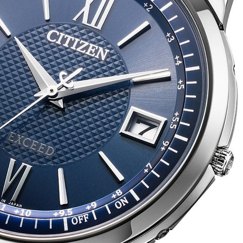 Citizen Men's EXCEED Eco-Drive Radio-Controlled Direct Flight Watch CB1140-61L