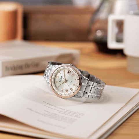 Citizen CB1145-67A Quartz Exceed analog Eco-Drive solar radio Titanium strap watch 2026.3.5 release