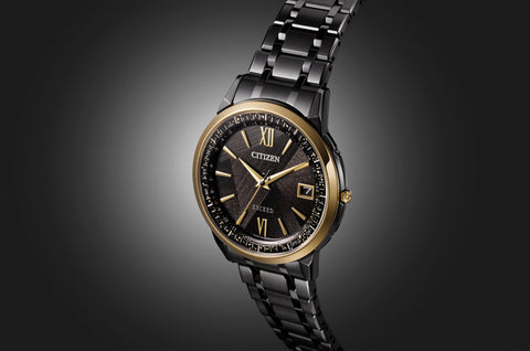 CITIZEN CB1147-61E Limited Edition Eco-Drive Solar Radio Controlled 50th Anniversary Light in Black