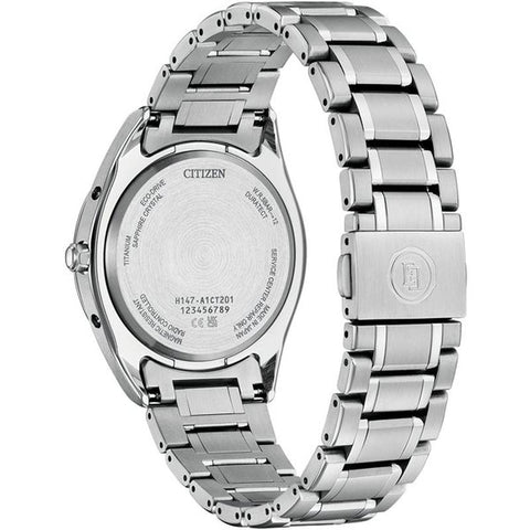 Citizen Men's Watch EXCEED UNITE with BLUE Eco-Drive Radio-Controlled Direct Flight CB1150-75L