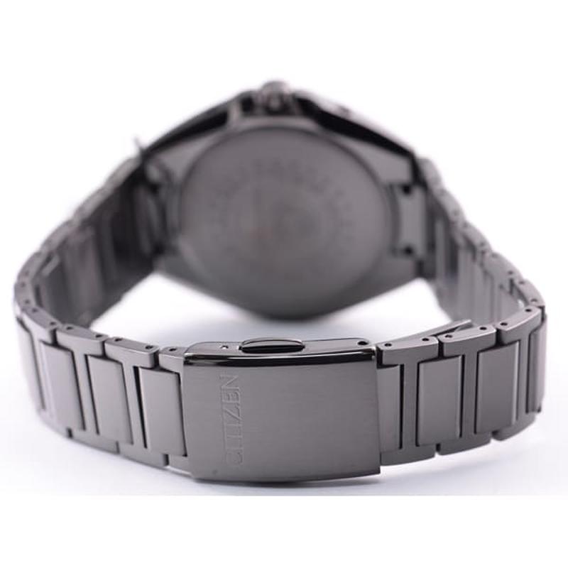 kny26782#155 CITIZEN アテッサCB3015-53E CITIZEN ATTESA CB3015-53E Black Titanium Eco-Drive Radio