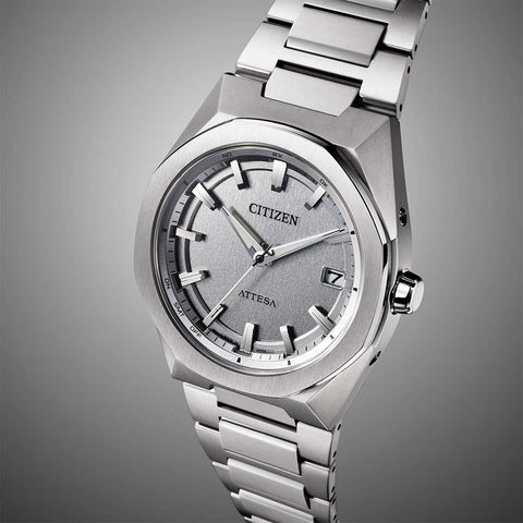 Citizen CB3040-56H Quartz ATTESA analog Eco-Drive solar radio Titanium strap watch 2026.3.12 release