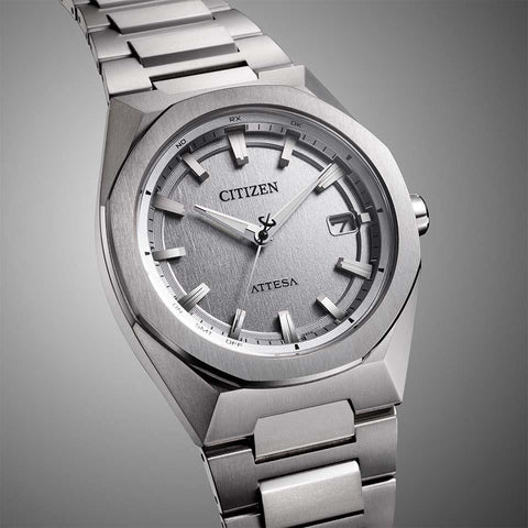 Citizen CB3040-56H Quartz ATTESA analog Eco-Drive solar radio Titanium strap watch 2026.3.12 release