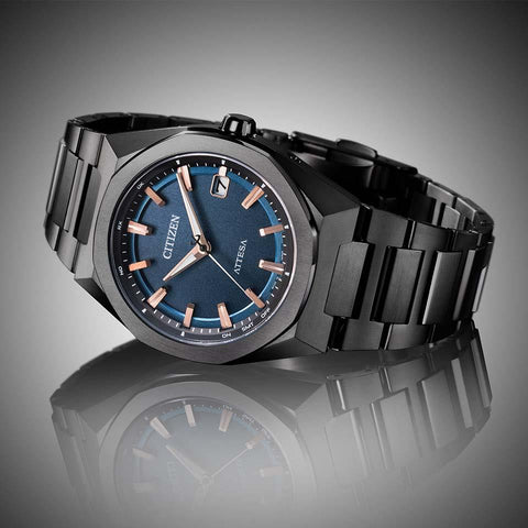 Citizen CB3045-61L Quartz ATTESA analog Eco-Drive solar radio Titanium strap watch 2026.3.12 release