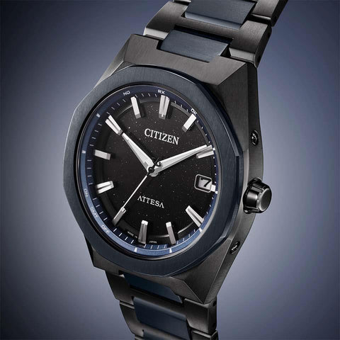 Citizen Attesa CB3046-76E Blue Universe Collection Eco-Drive solar radio limited Watch 2025.7 release