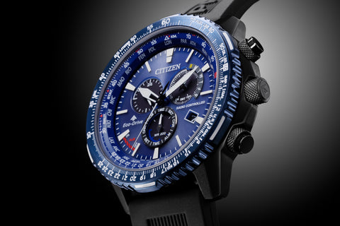 CITIZEN CB5006-02L Watch - Men's PROMASTER Eco-Drive Radio-Controlled Watch - Direct Flight SKY Series (Image 6)
