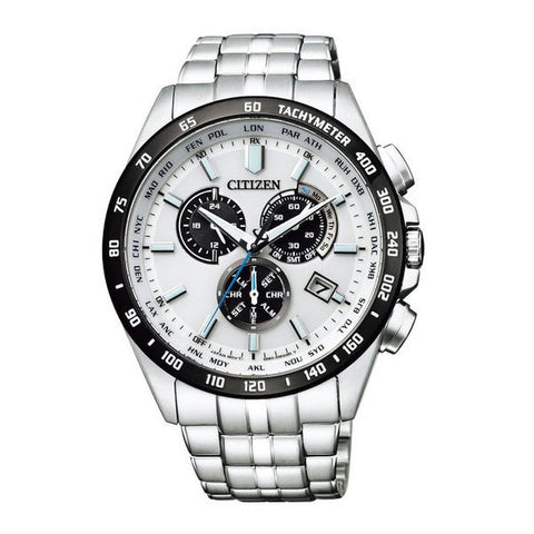 Citizen Men's Watch - Citizen Collection Eco-Drive Radio-Controlled Direct Flight Chronograph CB5874-90A