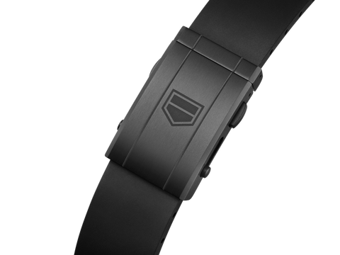 TAG Heuer CBU5050.FT6273 Watch - Swiss Automatic Chronograph Black Rubber Strap Water Resistant 100m (Image 4)