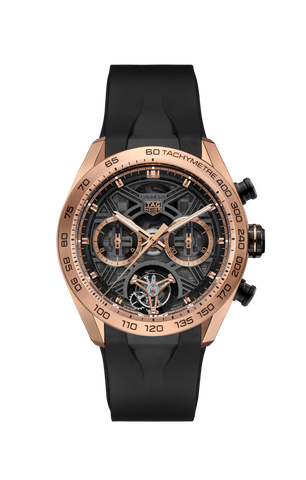 TAG Heuer CBU5050.FT6273 Watch - Swiss Automatic Chronograph Black Rubber Strap Water Resistant 100m (Image 5)