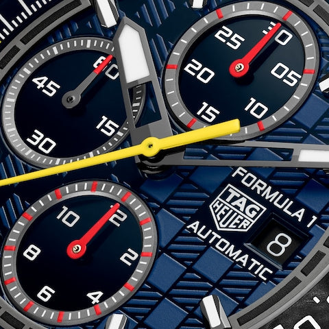 TAG Heuer CBZ2080.BF0009 Watch - Swiss Automatic Chronograph Sapphire Crystal Water Resistant 42mm Stainless Steel