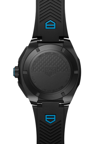 TAG Heuer CBZ2084.FT8097 Watch - Swiss Automatic Movement 300m Water Resistance Black Rubber Strap Elegant Design (Image 2)