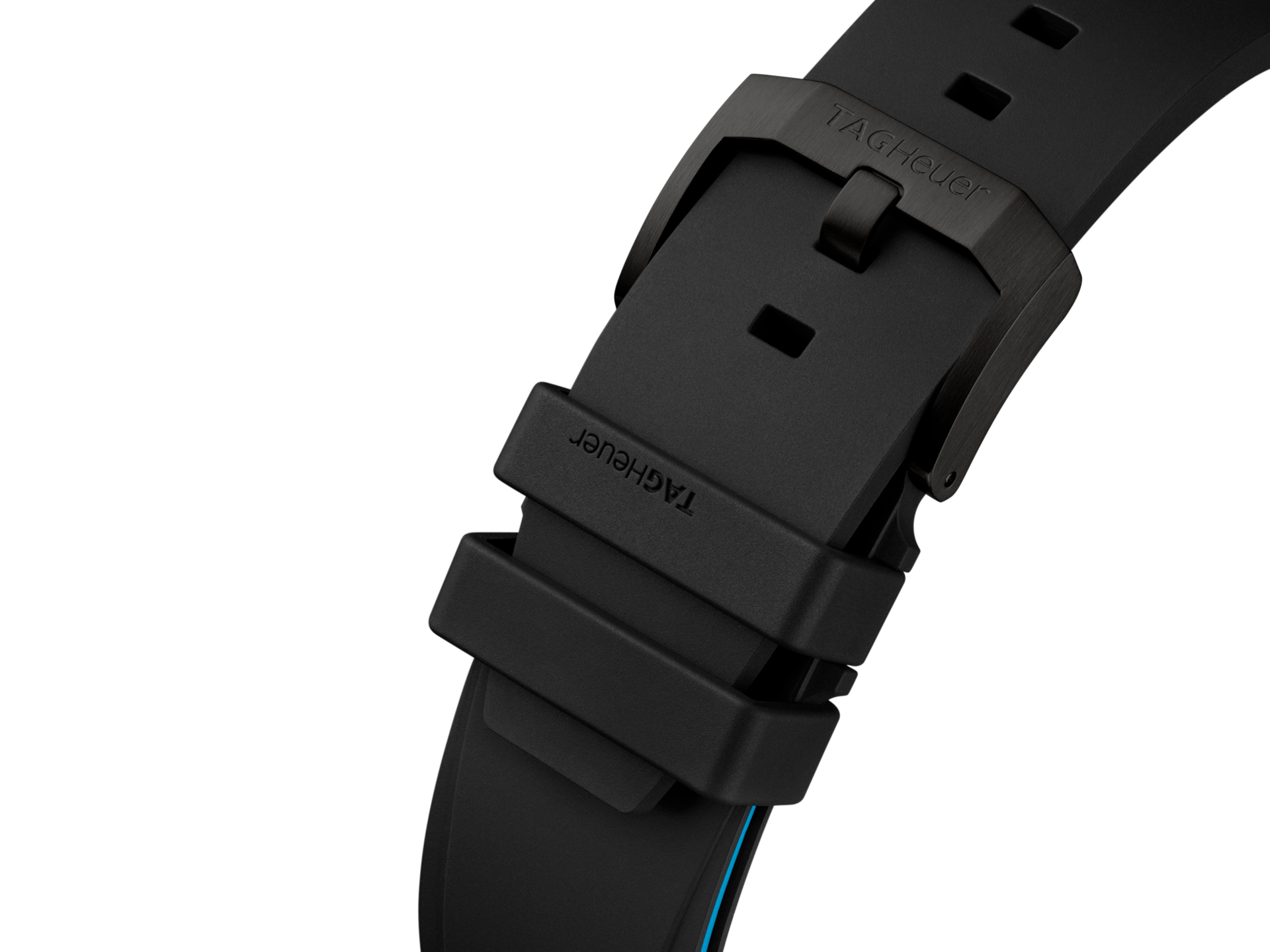 TAG Heuer CBZ2084.FT8097 Watch - Swiss Automatic Movement 300m Water Resistance Black Rubber Strap Elegant Design (Image 4)