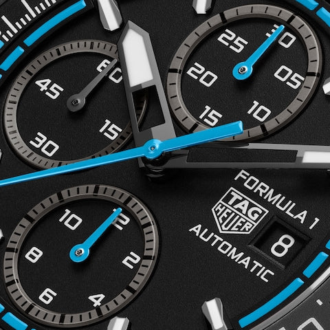 TAG Heuer CBZ2084.FT8097 Watch - Swiss Automatic Movement 300m Water Resistance Black Rubber Strap Elegant Design