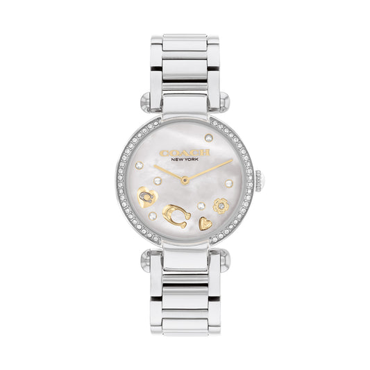 COACH 14504264 Watch - CARRIE Handbag with 2 Year Warranty, Luxurious Leather, Chic Design, Perfect for Everyday Use