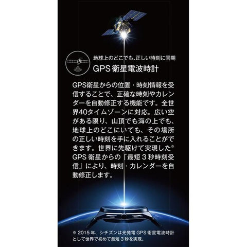 CITIZEN EXCEED CC3050-56F radio wave titanium Watch