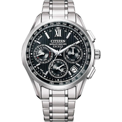 CITIZEN Exceed  CC4030-58E eco-drive GPS Super Titanium watch