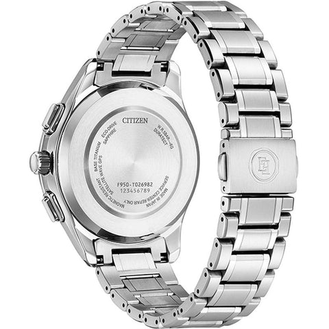 CITIZEN Exceed  CC4030-58E eco-drive GPS Super Titanium watch