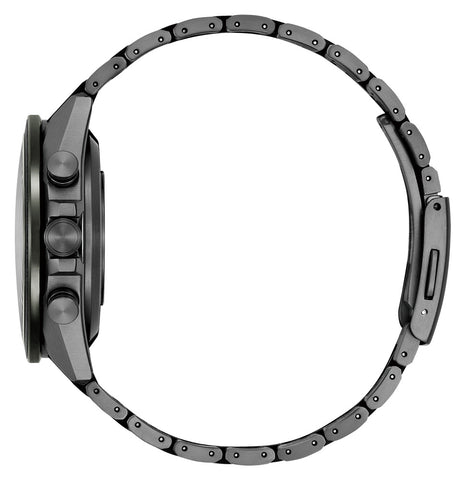 Citizen Men's ATTESA ACT Line Black Titanium Series Eco-Drive GPS Satellite Watch, Double Direct Flight CC4055-65E