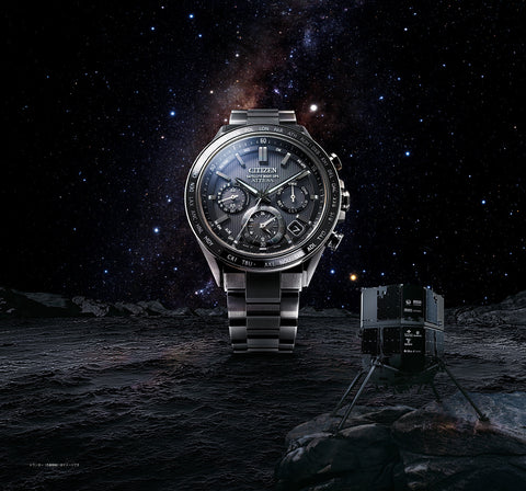 Citizen Men's ATTESA ACT Line Black Titanium Series Eco-Drive GPS Satellite Watch, Double Direct Flight CC4055-65E