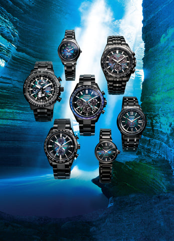 Citizen CC4057-60E Attesa titanium GPS solar radio limited edition watch