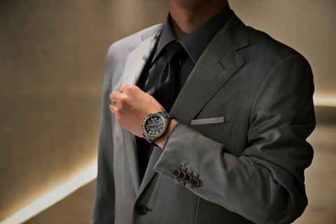 CITIZEN CC4078-51E Limited Edition Eco-Drive GPS Solar Black Titanium 50th Anniversary Lightweight Design
