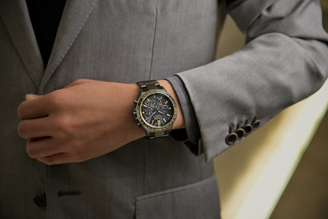 CITIZEN CC4078-51E Limited Edition Eco-Drive GPS Solar Black Titanium 50th Anniversary Lightweight Design