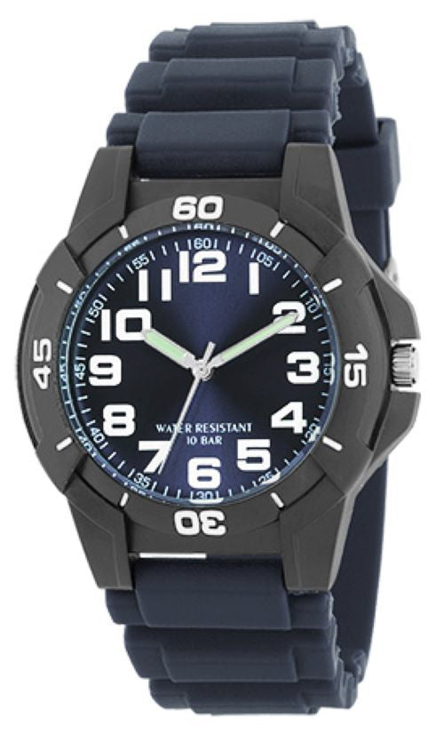 Sun Flame CF2A0001-NA Watch - Men's Watch 10 ATM Water Resistant Outdoor Navy Dial Durable Design Stylish Look