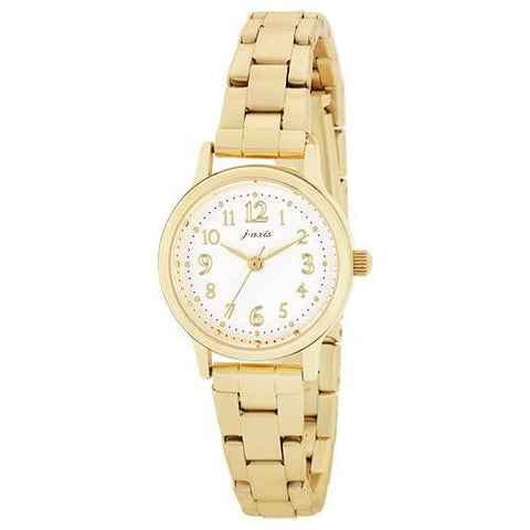 CL73G Fashion Watch 10 ATM Water Resistant Metal Band Gold Stylish Elegant Design